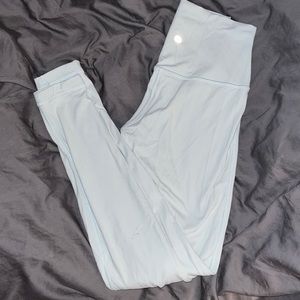 Lululemon align tights, powder blue size 4